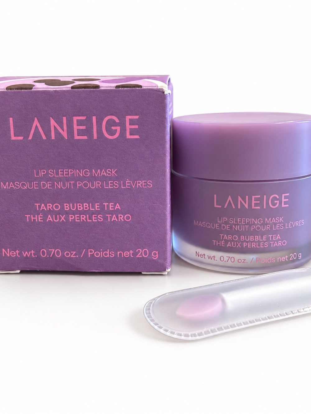 LANEIGE Lip Sleeping Mask - Taro Bubble Tea Limited Edition SOLD OUT NIB $32.50